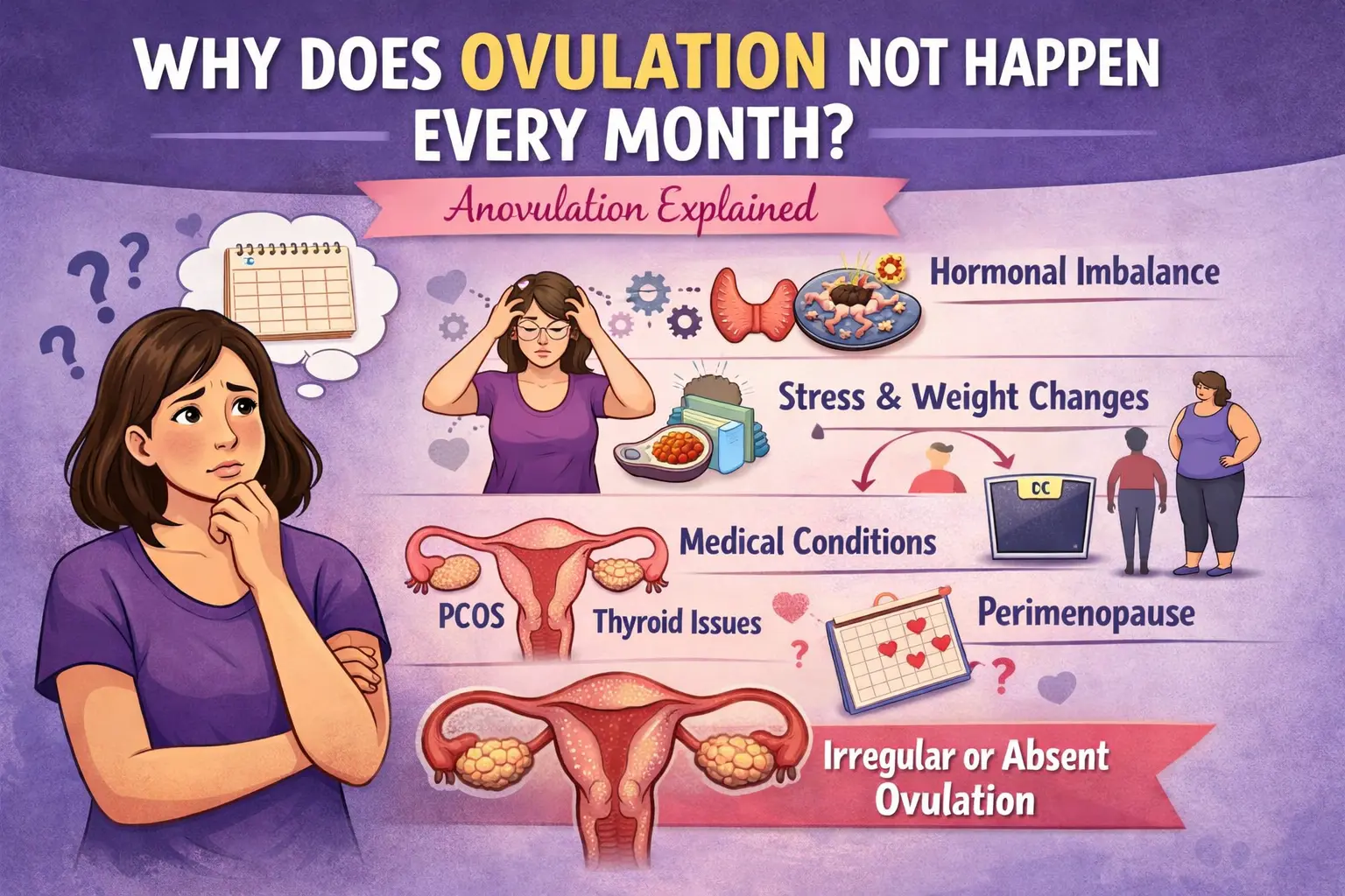 Why Does Ovulation Not Happen Every Month