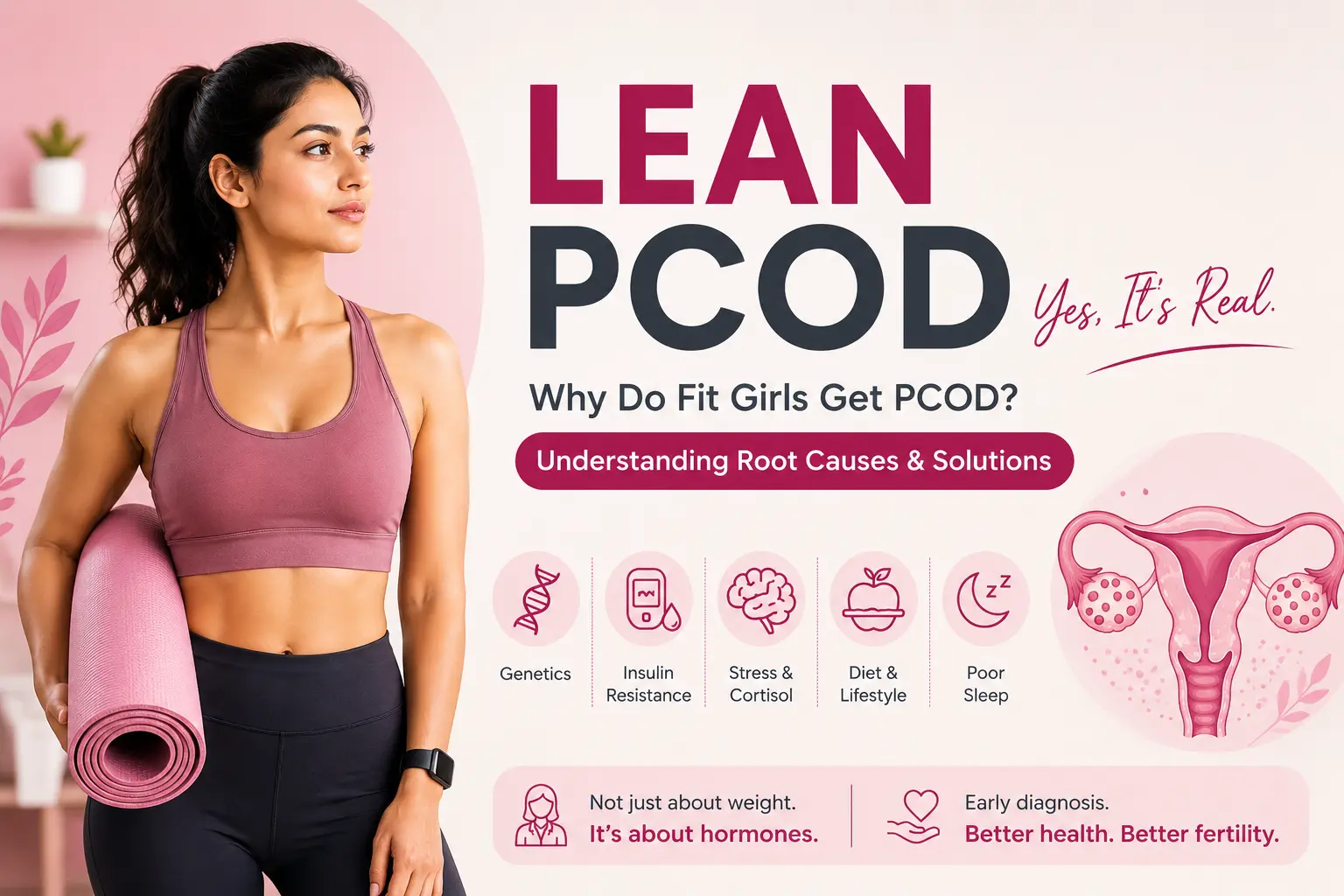 Lean PCOD: Why Fit Girls Get PCOD